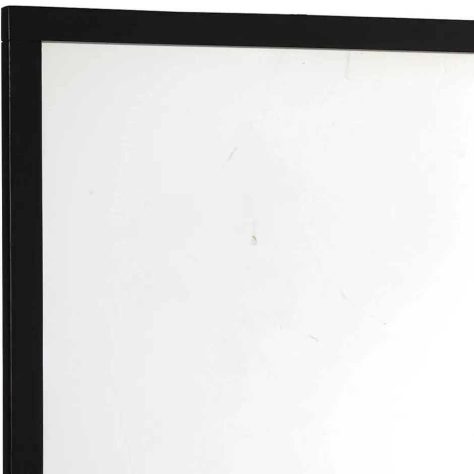 Moderner Hängespiegel in Schwarz - Geskan^Wohnen Online