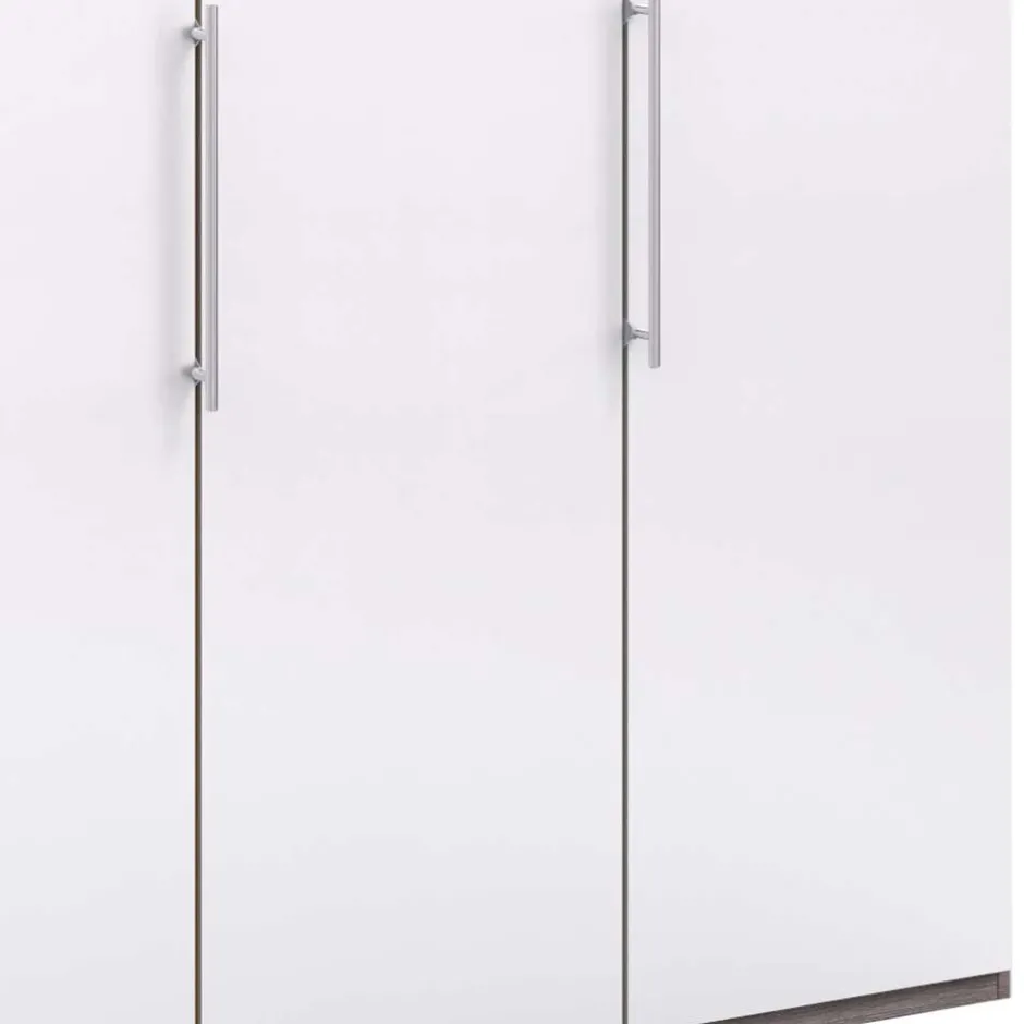 Moderner Kleiderschrank in Weiß Glas - Empresian^Wohnen Sale