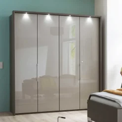 Wohnen Moderner Kleiderschrank mit Falttüren - Ocavado I