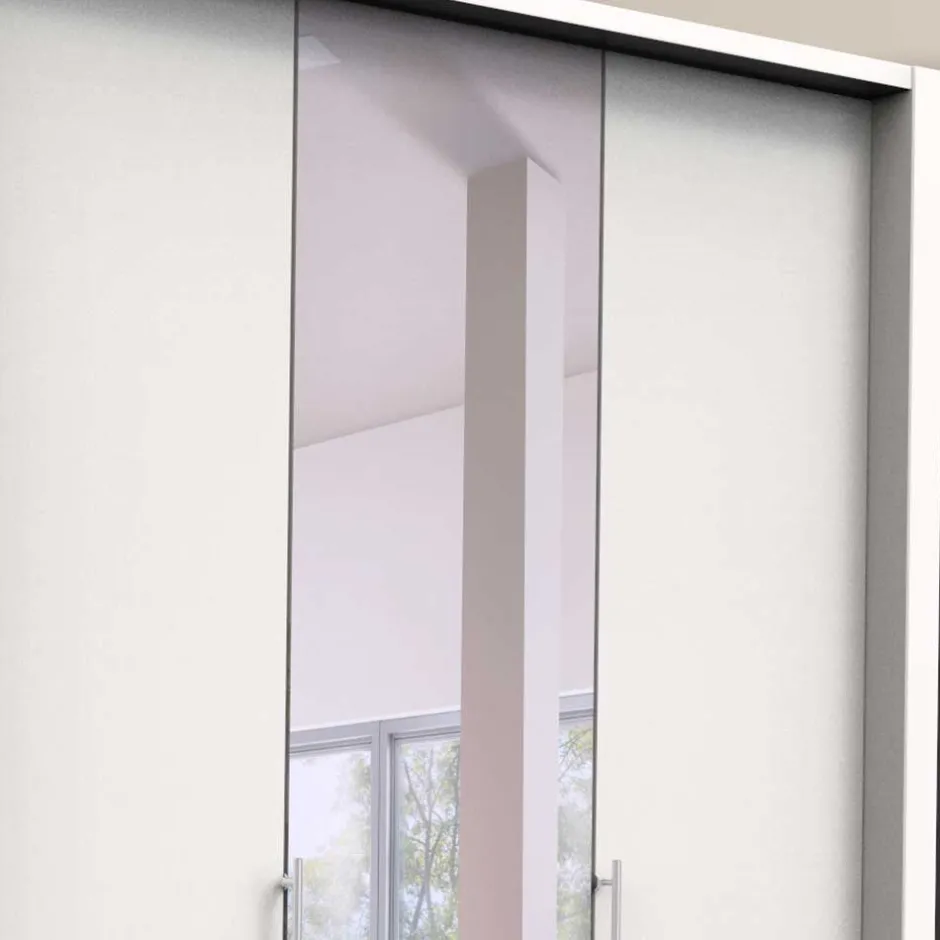 Wohnen Moderner Kleiderschrank mit Spiegel - Donpiave