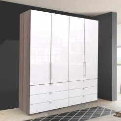 Moderner Kombi Schlafzimmerschrank 58 cm tief - Empresian^Wohnen Hot