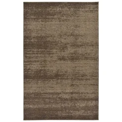 Wohnen Moderner Kurzflorteppich in Brauntönen - Leandra