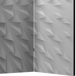 Wohnen Moderner Paravent mit 3D Tetraeder Muster - Viamo