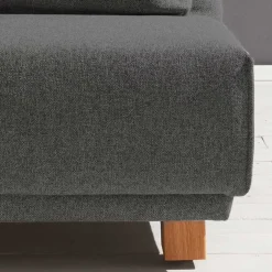 Moderner Schlafsessel in Dunkelgrau & Eiche - Amare^Wohnen Outlet