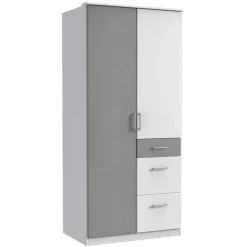 Moderner Schlafzimmerschrank zweifarbig - Karimos^Wohnen Outlet