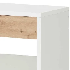 Wohnen Moderner Schminktisch in Weiß und Wildeiche - Turena