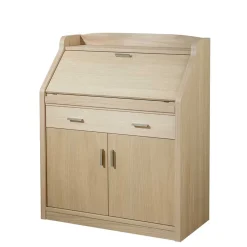 Moderner Schreibschrank mit Furnier Eiche - Twinn^Wohnen New