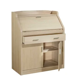 Moderner Schreibschrank mit Furnier Eiche - Twinn^Wohnen New