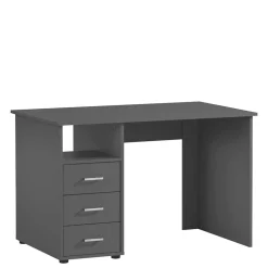 Kinder Wohnen Moderner Schreibtisch in Anthrazit - Brasova