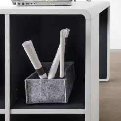 Moderner Schreibtisch mit Regal - Compadro^Wohnen Clearance