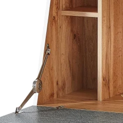 Moderner Sekretär in Weiß & Eiche Optik - Bistrita^Wohnen Outlet