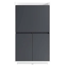 Moderner Sekretär in Weiß und Anthrazit - Exotica^Wohnen Online