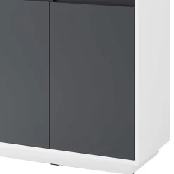 Moderner Sekretär in Weiß und Anthrazit - Exotica^Wohnen Online