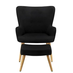 Moderner Sessel mit Hocker - Daylight (zweiteilig)^Wohnen Best