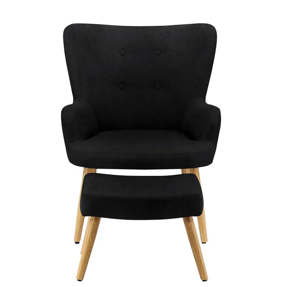 Moderner Sessel mit Hocker - Daylight (zweiteilig)^Wohnen Best