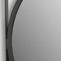 Wohnen Moderner Spiegel mit Metallrahmen - Champagne