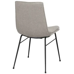 Moderner Stoffstuhl in Grau - Sanctarin (2er Set)^Wohnen Discount