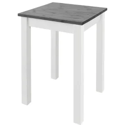 Wohnen Moderner Tresentisch in Grau und Weiß - Mantryna