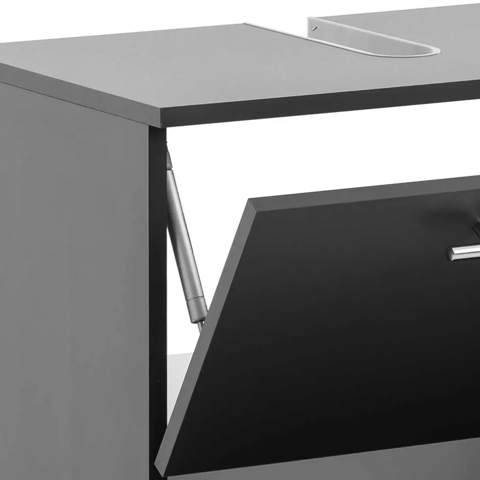 Moderner Waschbecken Unterschran in Anthrazit - Cosminaro^Wohnen Online