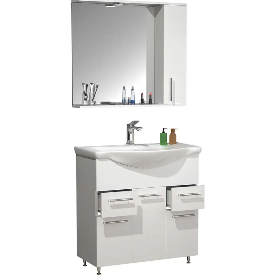 Wohnen Moderner Waschplatz fürs Bad - Nancyssa (zweiteilig)