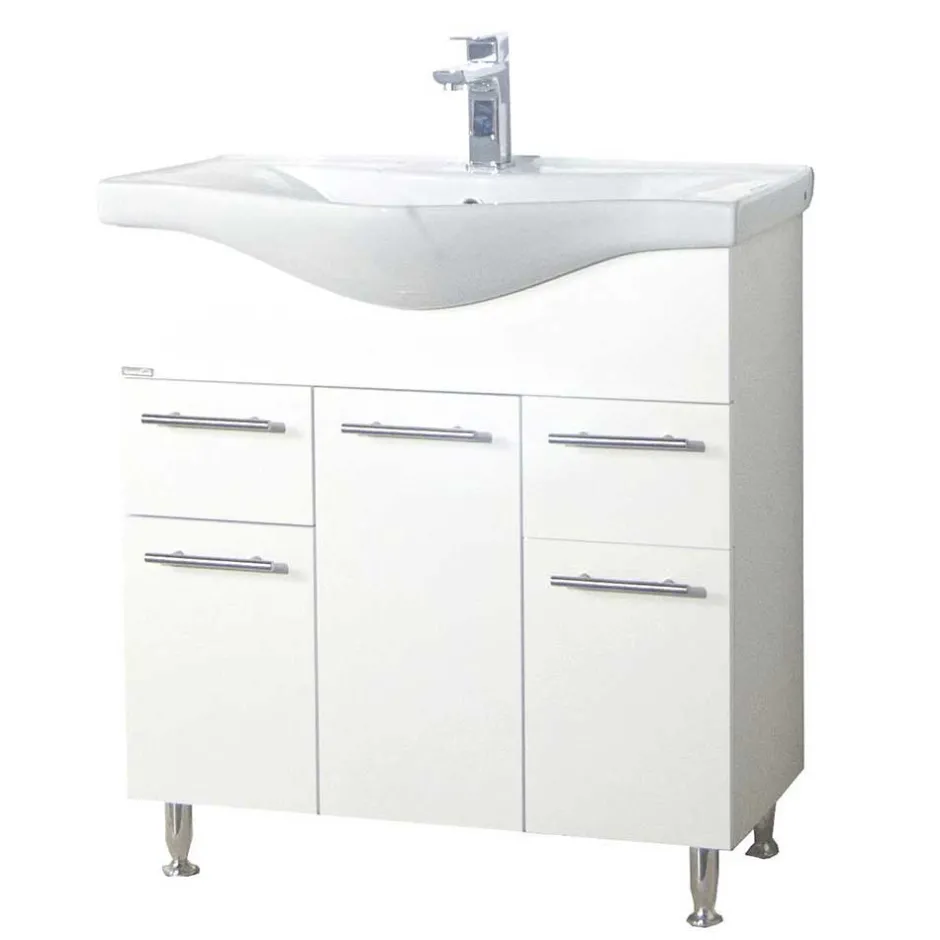 Wohnen Moderner Waschplatz fürs Bad - Nancyssa (zweiteilig)