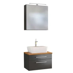 Moderner Waschplatz in Grau - Estregos (zweiteilig)^Wohnen Online