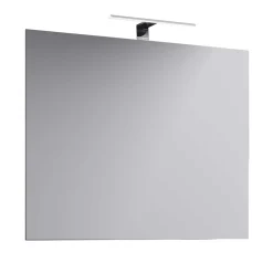 Wohnen Moderner Waschtisch & Badspiegel - Balisca (zweiteilig)