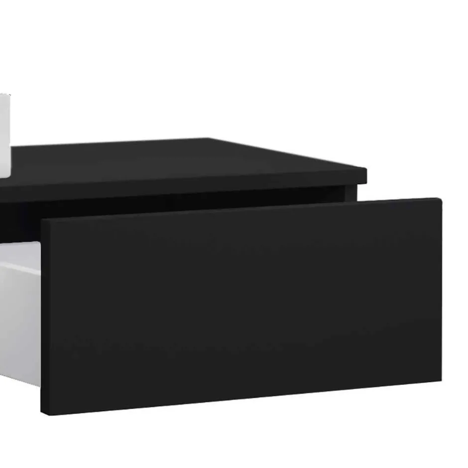 Wohnen Moderner Waschtisch & Badspiegel - Balisca (zweiteilig)