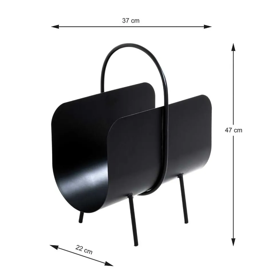 Wohnen Moderner Zeitungsständer aus Metall - Evillan