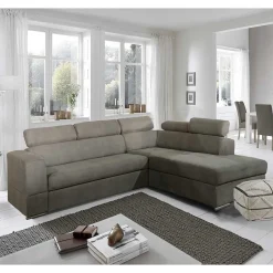 Modernes Ecksofa mit Schlaffunktion und Bettkasten - Janilea^Wohnen Online