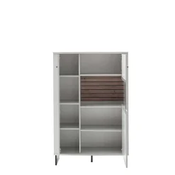 Modernes Highboard mit Glaseinsatz - Varzino^Wohnen New