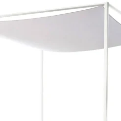 Modernes Himmelbett in Eiche Bianco & Weiß - Blackbeard^Wohnen Hot