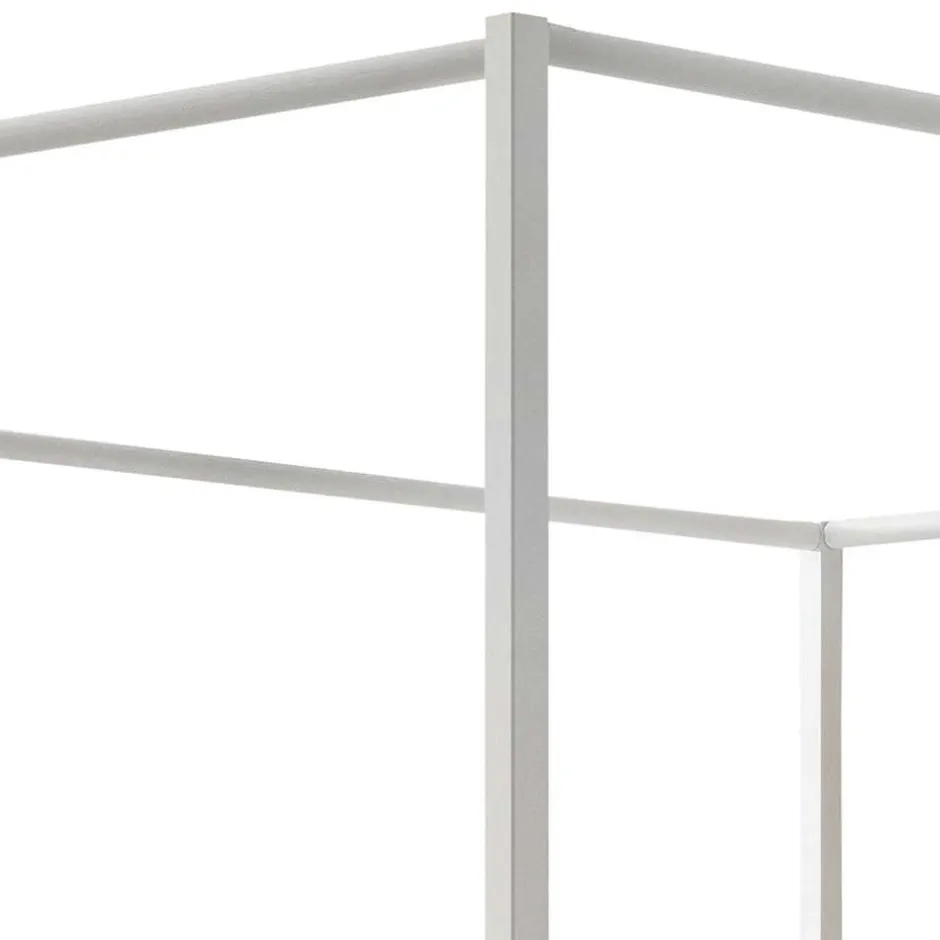 Modernes Himmelbett in Weiß - River^Wohnen Hot