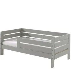 Kinder Wohnen Modernes Kinderbett mit Rausfall-Schutz - 140x70 - Naosa