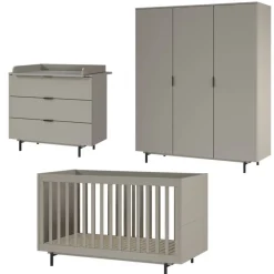 Modernes Kinderzimmer in Grau - Suzanas (dreiteilig)^Wohnen New