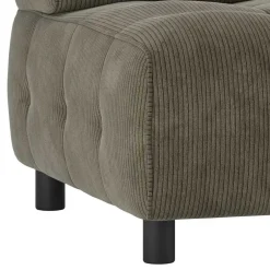 Modernes Modulsofa Ecke in Blassgrün Cord - Praggio^Wohnen Online