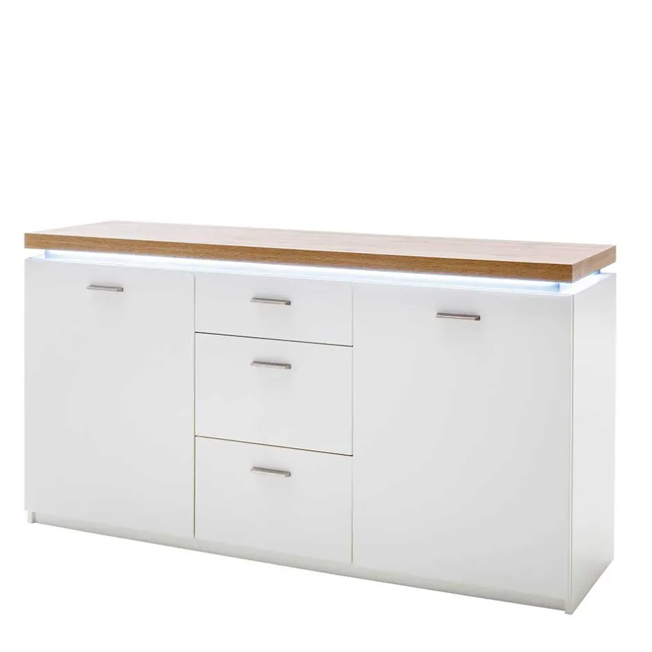 Wohnen Modernes Sideboard mit LED Beleuchtung - Nusenia