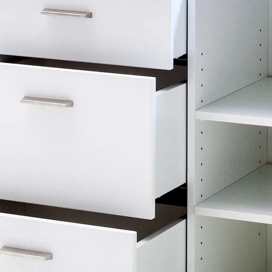 Wohnen Modernes Sideboard mit LED Beleuchtung - Nusenia