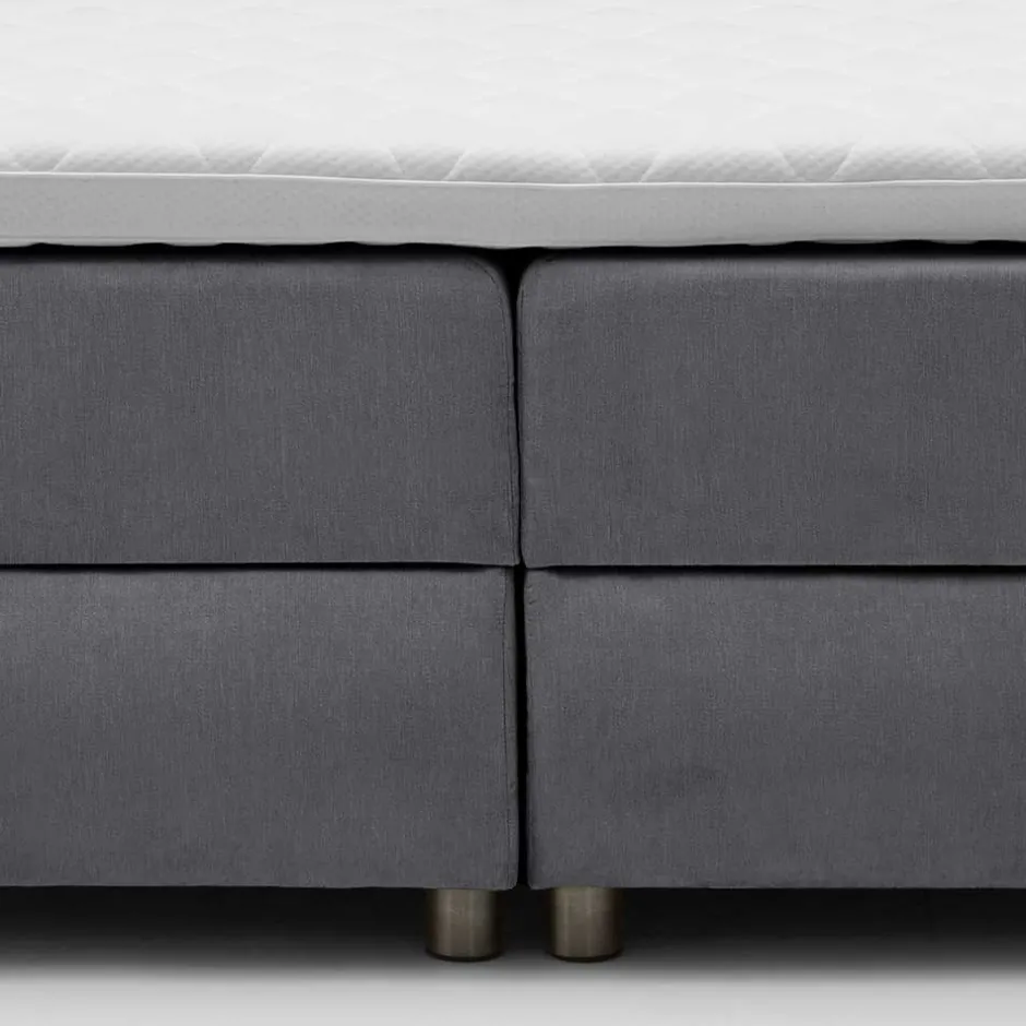 Modernes Stauraum-Boxspringbett in Anthrazit - Zavagossa^Wohnen Outlet