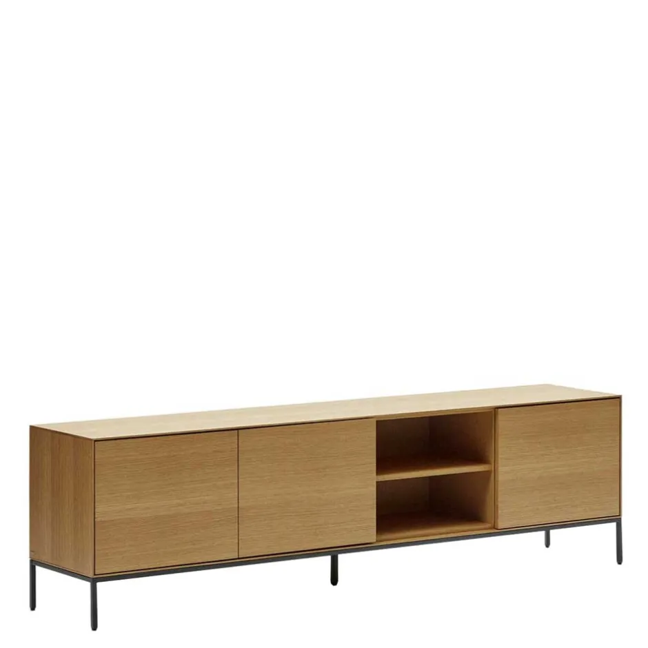 Modernes TV Lowboard in Eiche - Utperio^Wohnen Discount