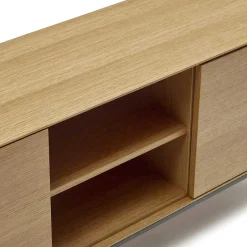 Modernes TV Lowboard in Eiche - Utperio^Wohnen Discount