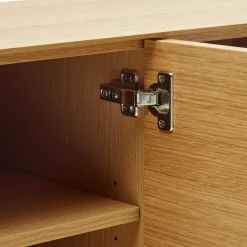 Modernes TV Lowboard in Eiche - Utperio^Wohnen Discount