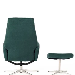 Wohnen Modernes TV Sessel Set mit Fußhocker - Trapani (zweiteilig)