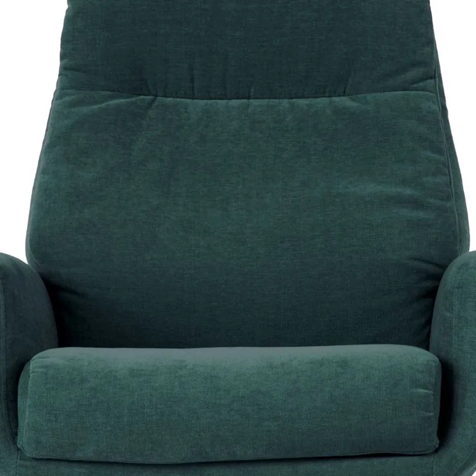 Wohnen Modernes TV Sessel Set mit Fußhocker - Trapani (zweiteilig)