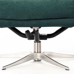 Wohnen Modernes TV Sessel Set mit Fußhocker - Trapani (zweiteilig)