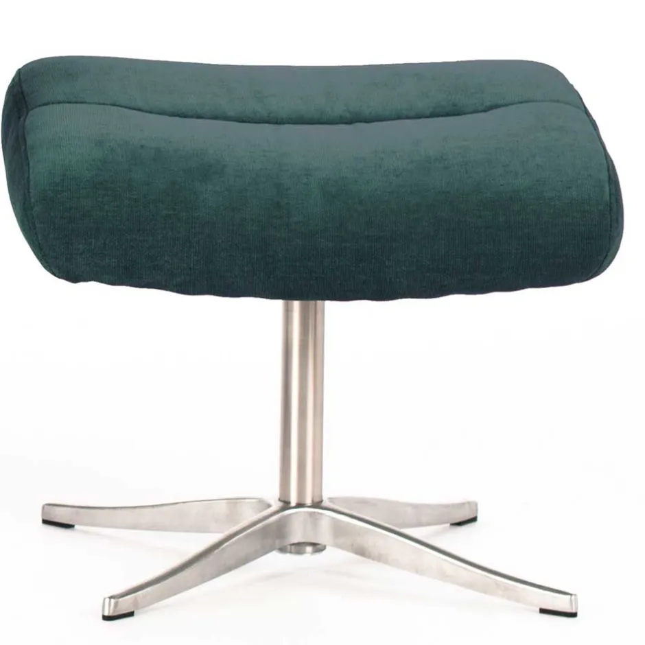 Wohnen Modernes TV Sessel Set mit Fußhocker - Trapani (zweiteilig)