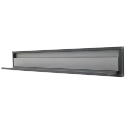 Wohnen Modernes Wandboard in Grau - 156 cm breit - Ridona