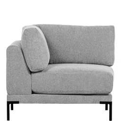 Wohnen Modulares Sofa Eckelement in Hellgrau - Horedion