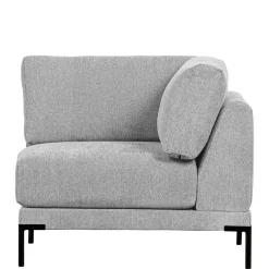 Wohnen Modulares Sofa Eckelement in Hellgrau - Horedion