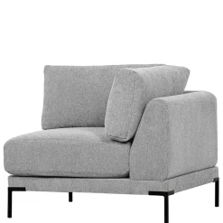 Wohnen Modulares Sofa Eckelement in Hellgrau - Horedion